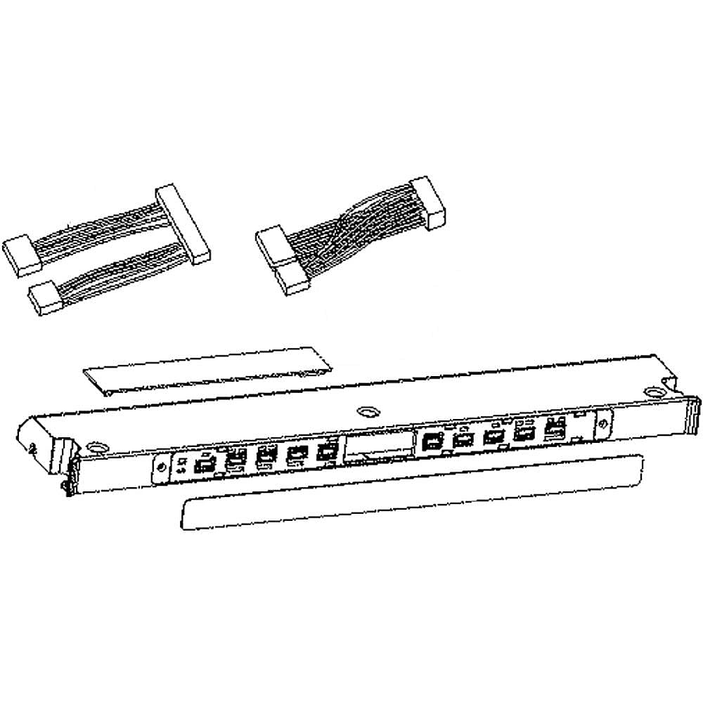 Part #abq56655356, Refrigerator Display Case Assembly