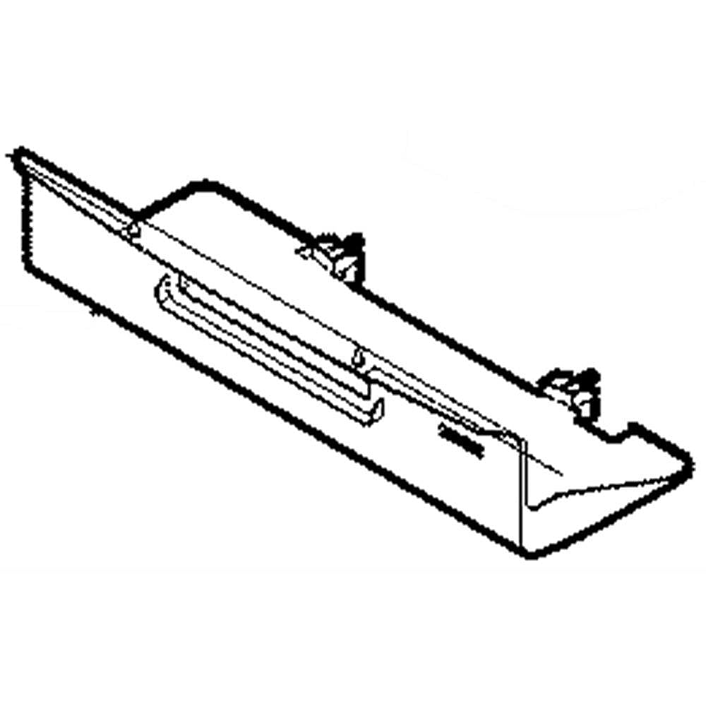 Part #abq73984012, Refrigerator Control Case Assembly / 28.00 x 16.50 x 8.50