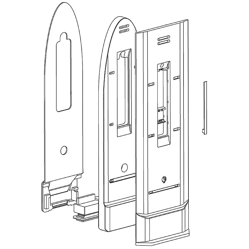 Photo of LG Part #abq74149301, Refrigerator Air Duct And Cover Assembly | 26.00 x 18.00 x 11.50 from Repair Parts Direct
