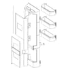 Refrigerator Convenience Door Case Assembly ABQ74662102