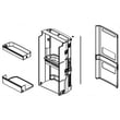 Refrigerator Convenience Door Case Assembly for LG LRMDS3006S/00 - Part ABQ77140104