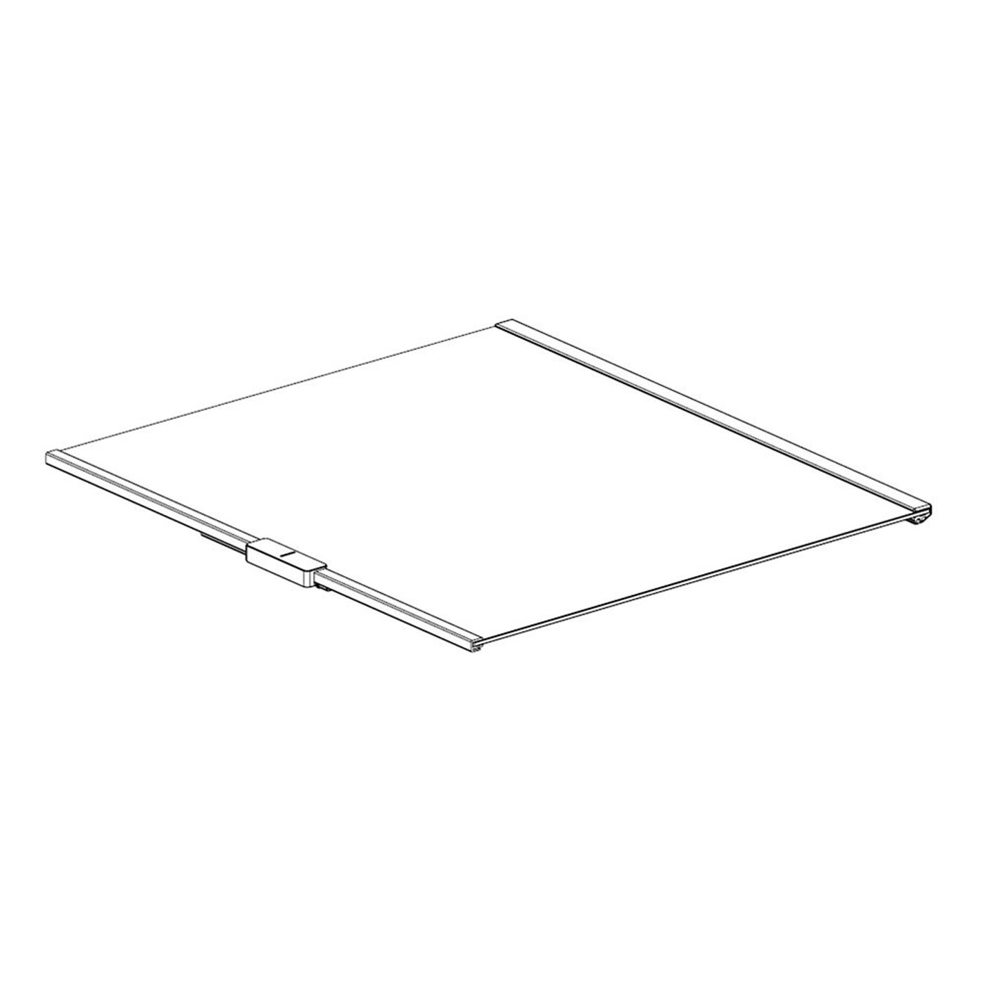 Refrigerator Crisper Drawer Cover Assembly, Lower ACQ30341206 parts