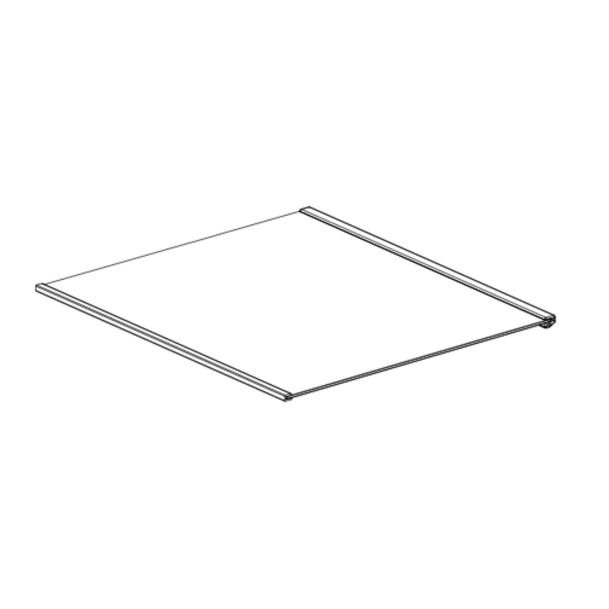 Part #acq30341215, Lg Refrigerator Crisper Drawer Cover, Lower