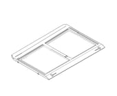 Refrigerator Crisper Drawer Cover Frame ACQ74914501