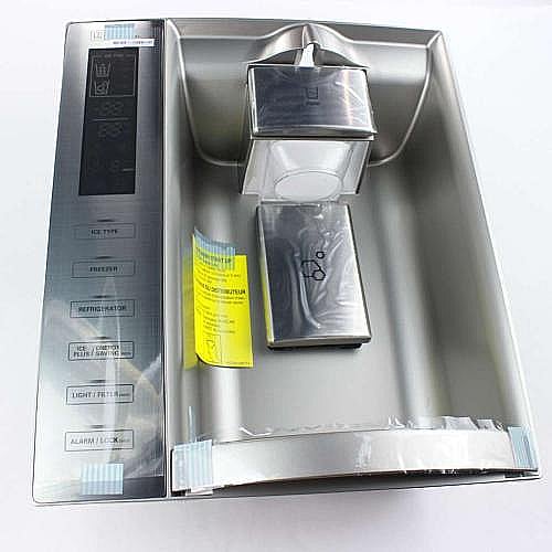 Photo of GE Part #acq75432119, Refrigerator Display Cover Assembly from Repair Parts Direct