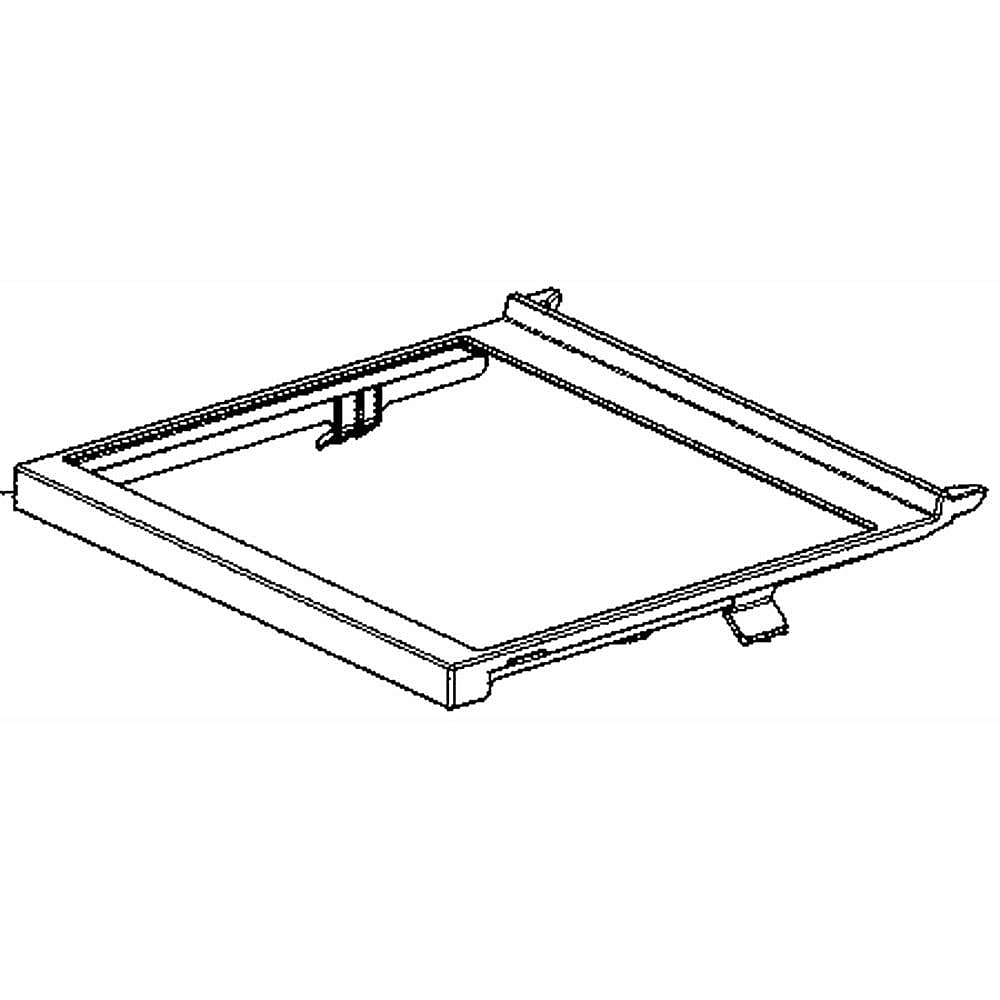 Part #acq76211724, Refrigerator Freezer Drawer Cover / 26.00 x 19.00 x 8.00