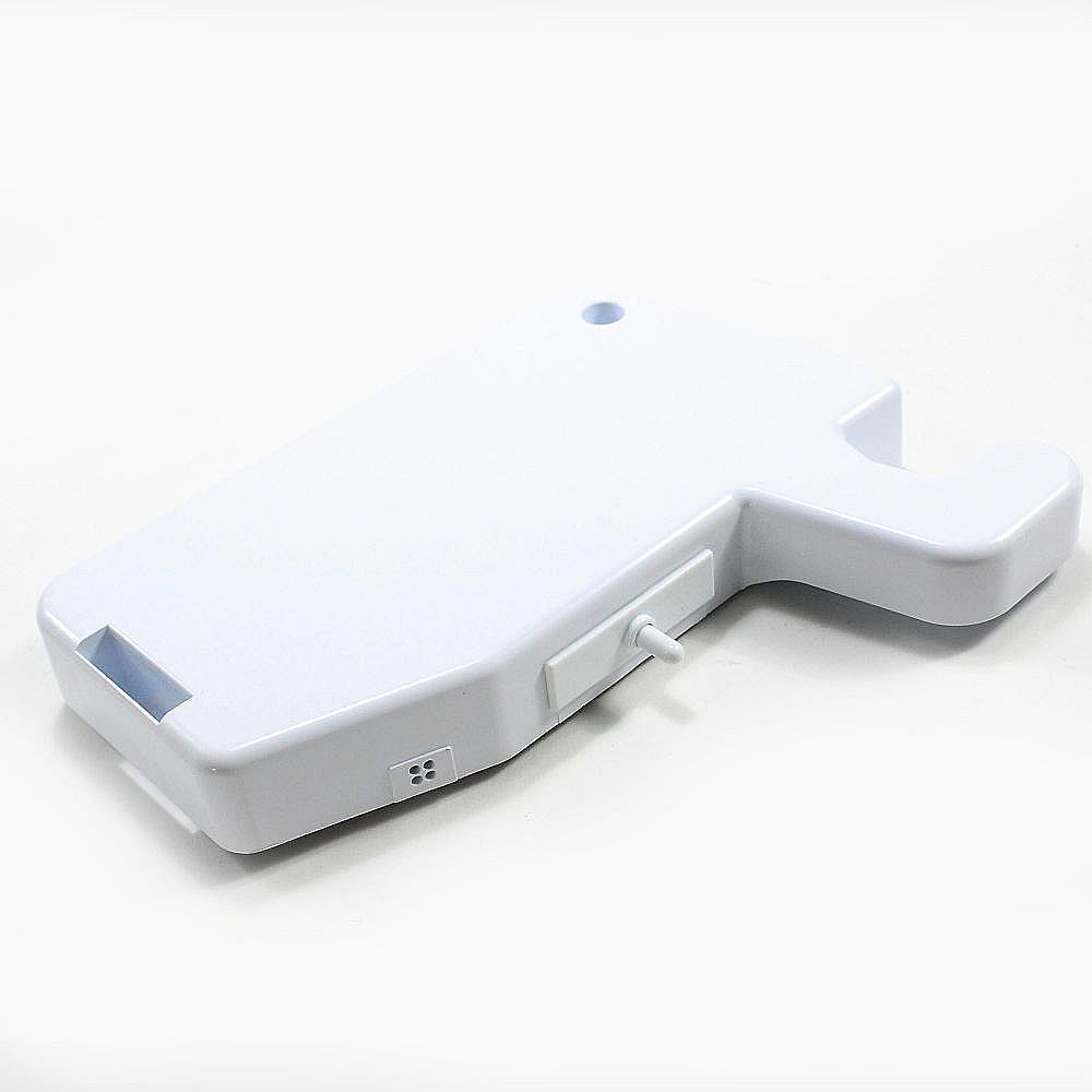 Part #acq77080301, Kenmore Refrigerator Freezer Door Hinge Cover, Upper / 16.00 x 15.00 x 3.00