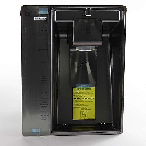 Part #acq85430287, Refrigerator Dispenser Cover Assembly (Replaces Acq85430264) / 17.22 x 14.26 x 19.79
