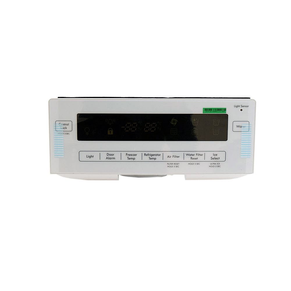 Part #acq85571111, Refrigerator Display Cover Assembly