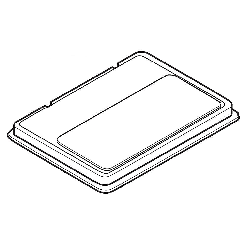 Part #acq85612409, Refrigerator Electronic Control Board Cover / 27.00 x 18.00 x 7.50
