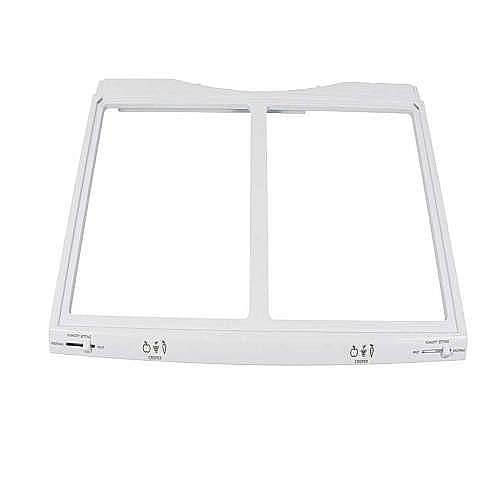 Part #acq85626204, Refrigerator Crisper Drawer Cover Frame / 34.67 x 22.33 x 7.33