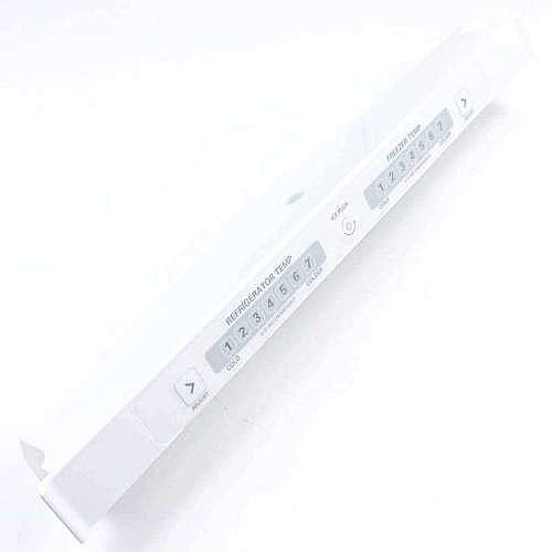Part #acq85642901, Refrigerator Display Cover Assembly