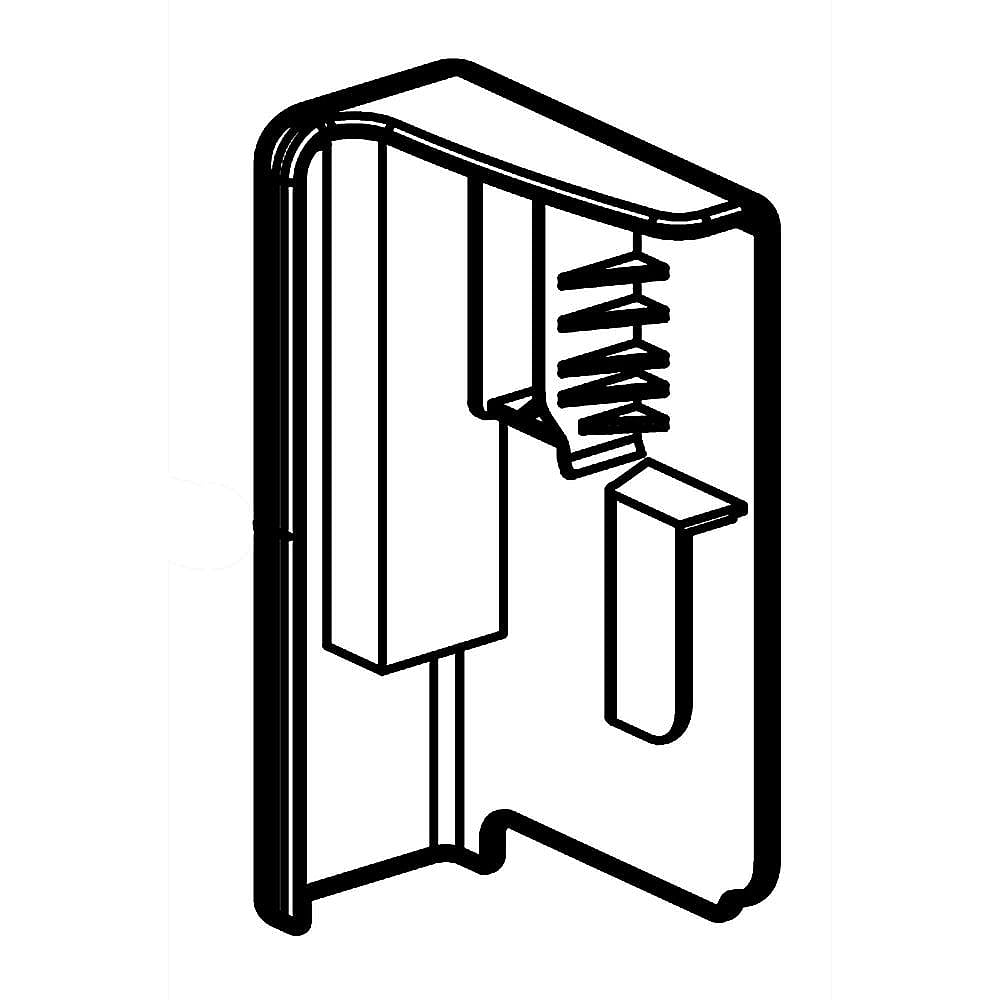 Part #acq85839104, Refrigerator Tray Cover Assembly