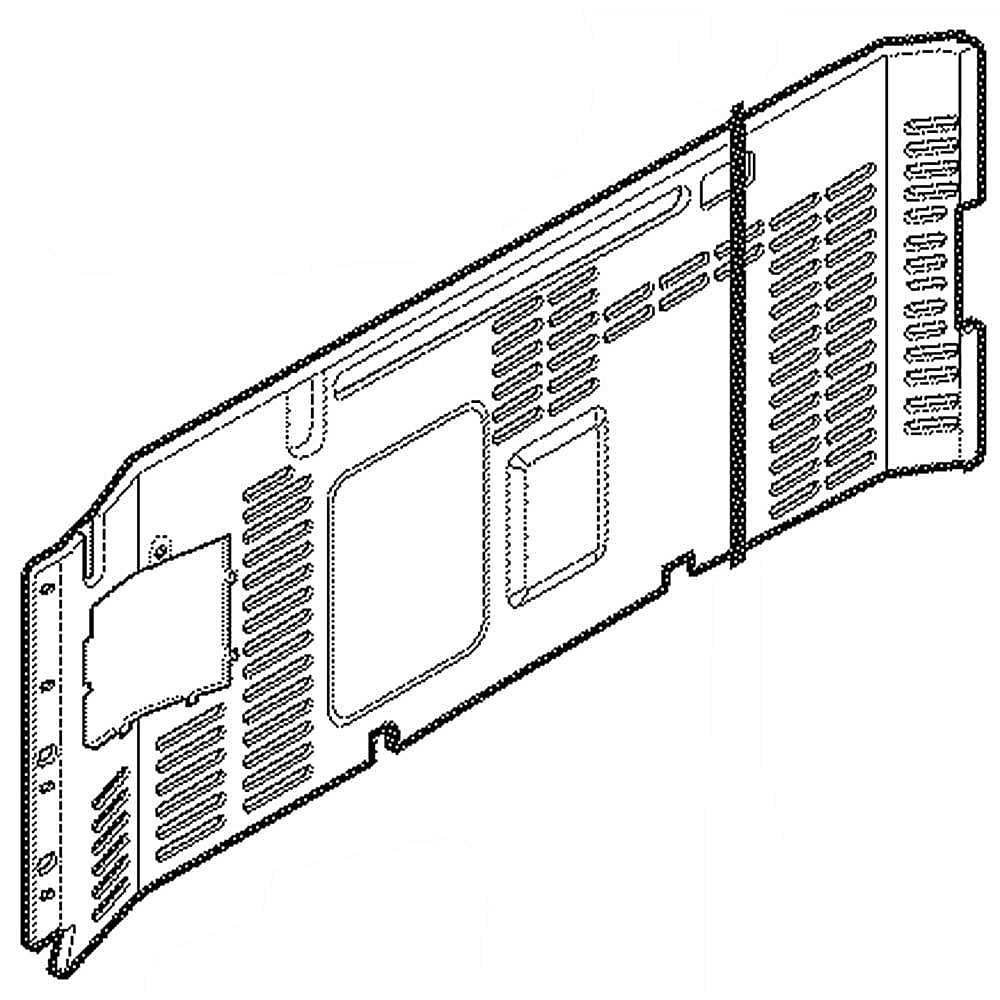 Kenmore Part #acq85930901, Refrigerator Machine Compartment Cover