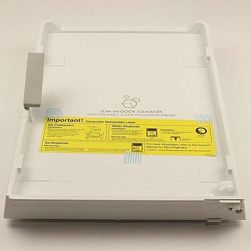 Part #acq85995304, Refrigerator Ice Bank Door / 28.00 x 19.00 x 8.00