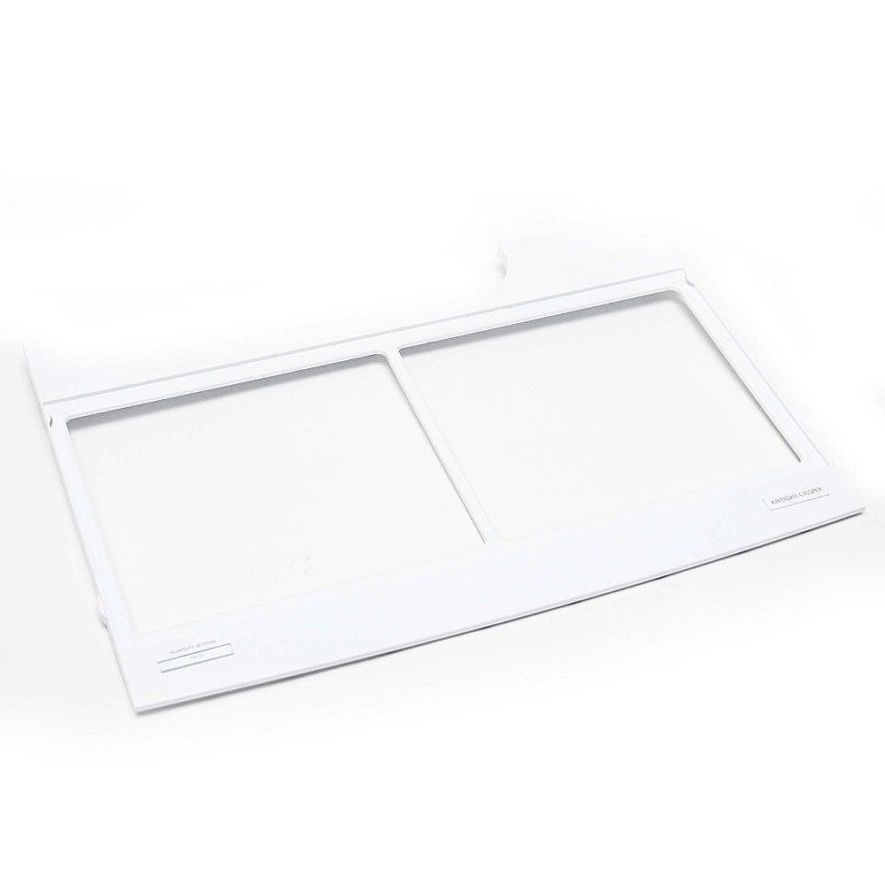 Part #acq86124702, Refrigerator Crisper Drawer Cover Frame (Replaces Acq86124902) / 36.00 x 24.63 x 7.88