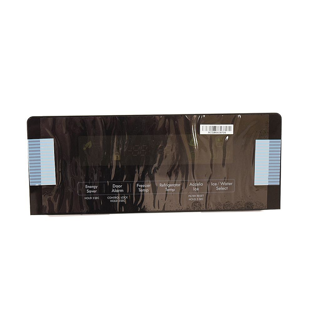Part #acq86409706, Kenmore Refrigerator Display Cover Assembly