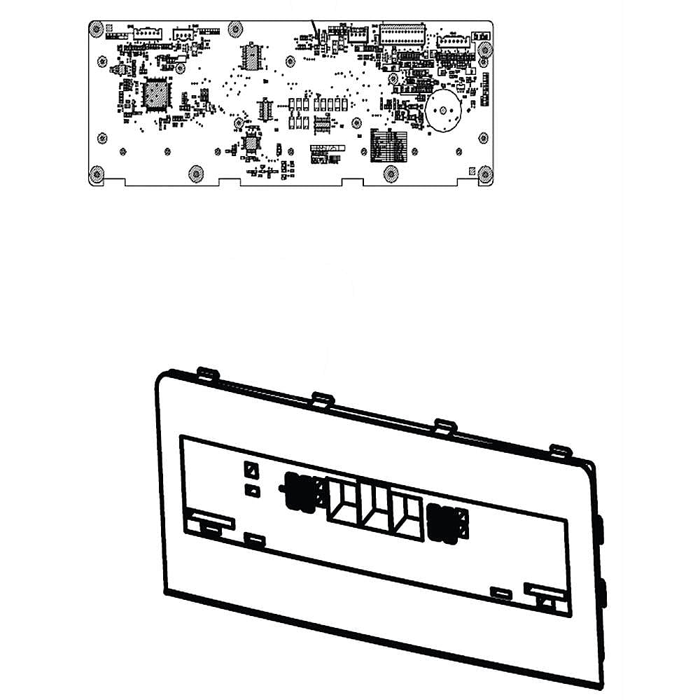 Part #acq86409716, Refrigerator Dispenser User Interface Control