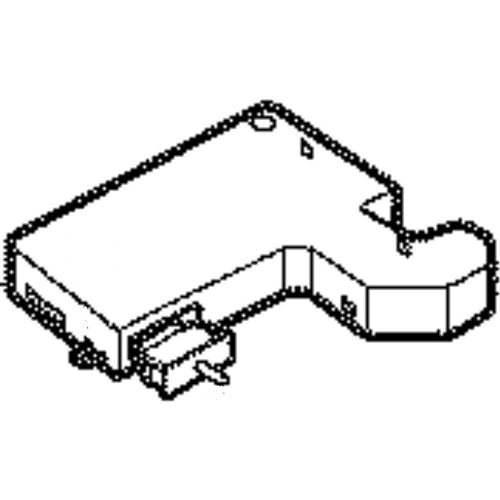 Kenmore Elite Part #acq87133801, Refrigerator Door Hinge Cover, Right
