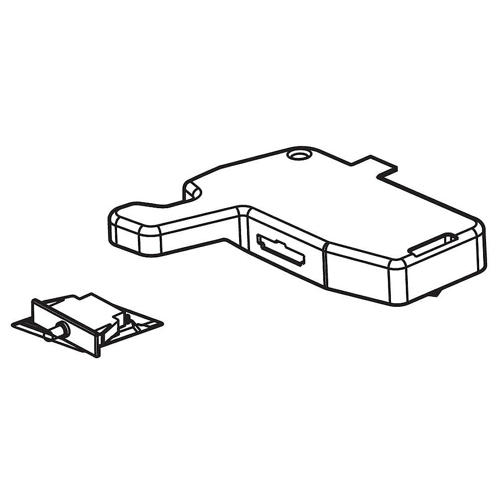 Refrigerator Freezer Door Hinge Cover Assembly