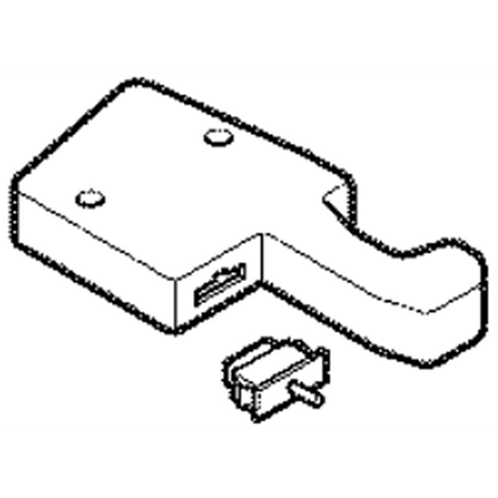 Part #acq87498109, Kenmore Hinge Cover Assembly