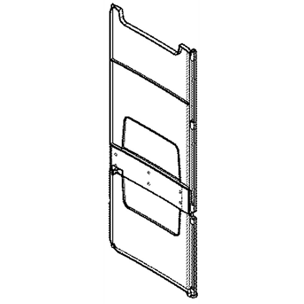 Part #acq87548802, Refrigerator Convenience Door Case Cover