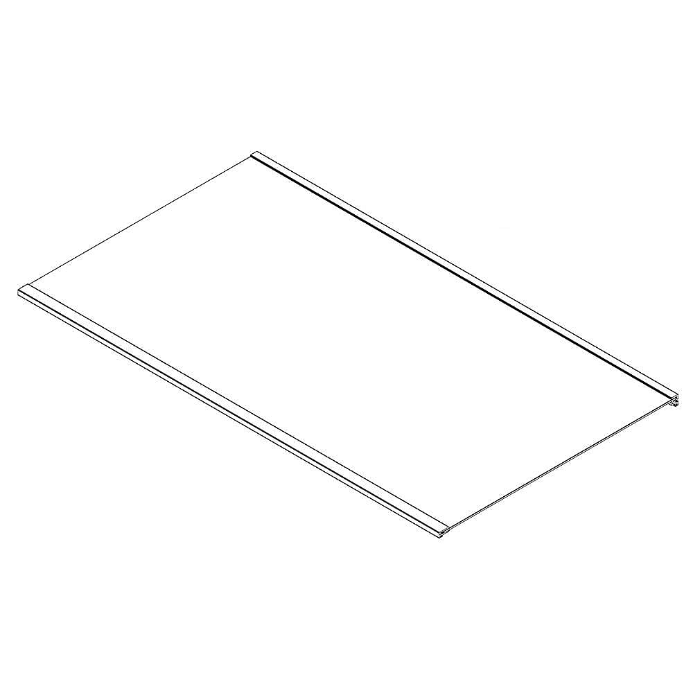 Part #acq89579309, Refrigerator Crisper Drawer Cover Insert / 34.30 x 20.60 x 7.85