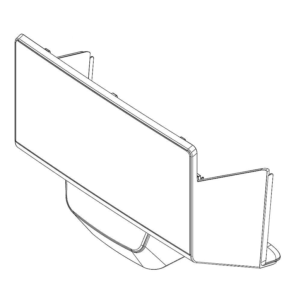 Photo of LG Part #acq91426113, Refrigerator Dispenser Cover | 14.87 x 10.79 x 8.43 from Repair Parts Direct