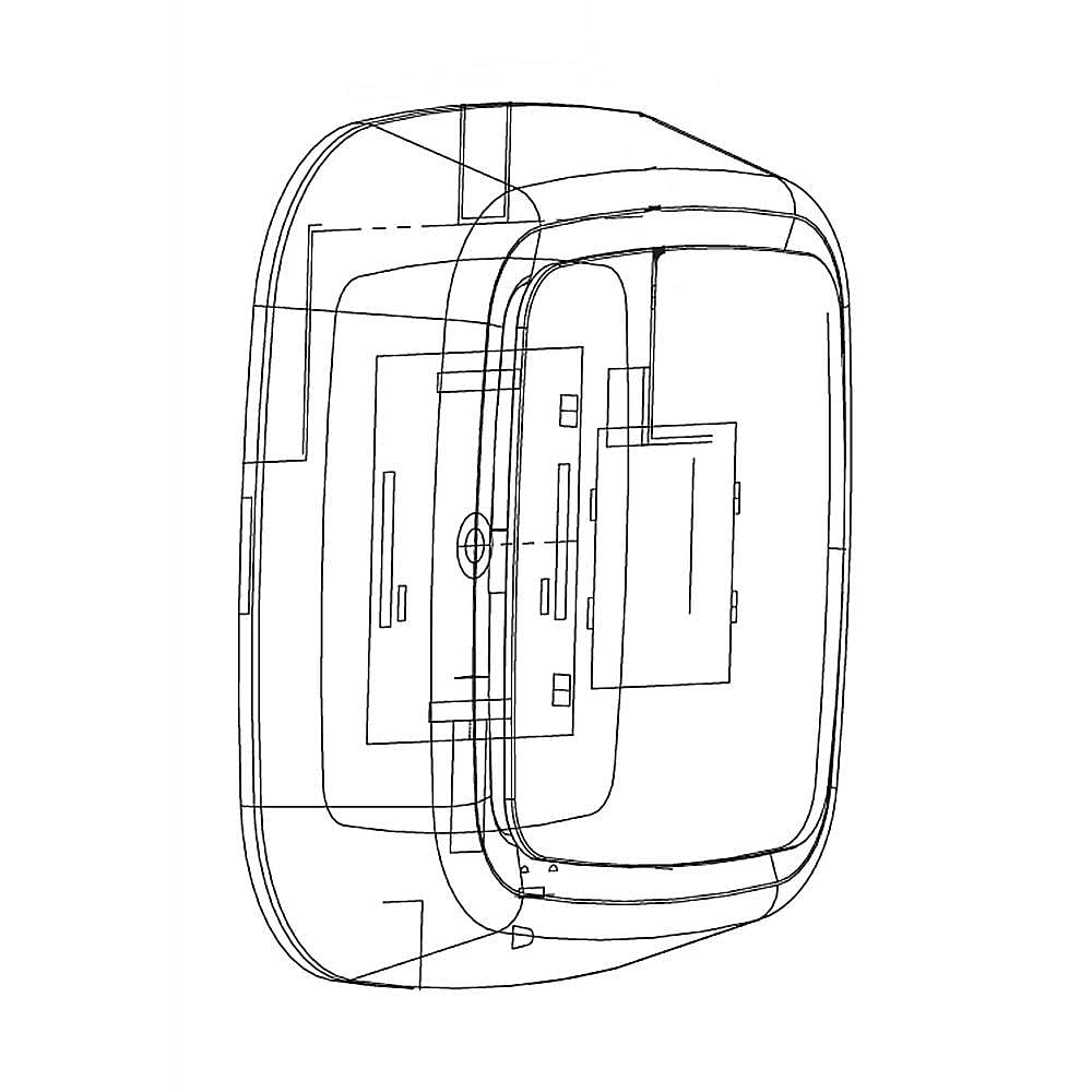 Part #acw73717314, Kenmore Elite Decor Assembly