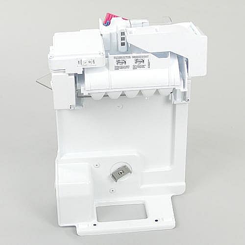 Part #acz74010504, Kenmore Refrigerator Ice Maker And Auger Motor Assembly / 23.10 x 16.84 x 9.85