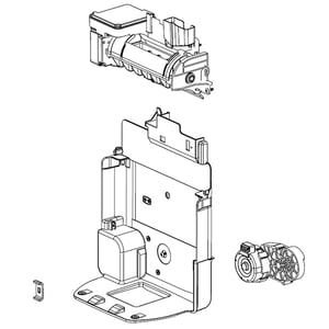 Refrigerator Ice Maker And Auger Motor Assembly ACZ74390702