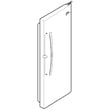 Door Asy,sem for Kenmore Elite 79551073010 - Part ADC30170549