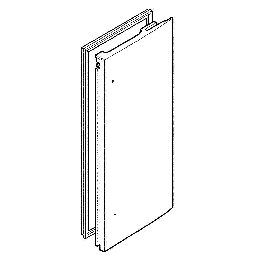 Photo of LG Part #adc52734347, Refrigerator Door Assembly from Repair Parts Direct