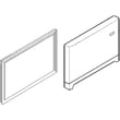 Lg Refrigerator Freezer Door Assembly for LG LTC19340SW - Part ADC71006712