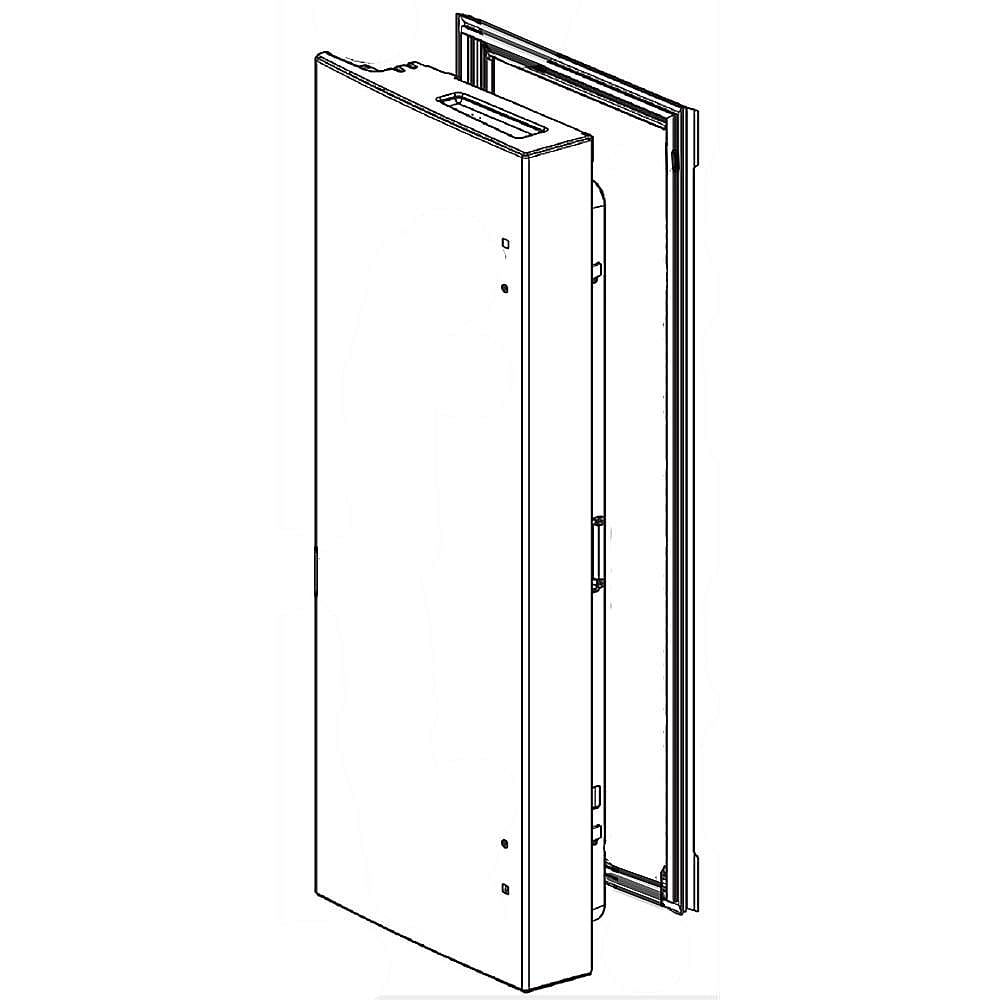 Kenmore Elite Part #adc73746423, Refrigerator Door Assembly, Left | 44.00 x 22.00 x 9.00