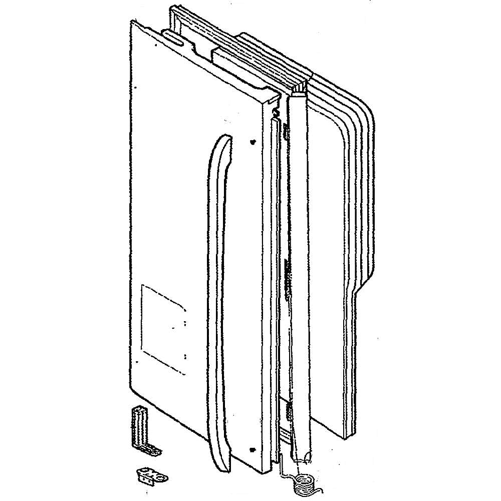 Kenmore Part #adc73886027, Refrigerator Door Assembly