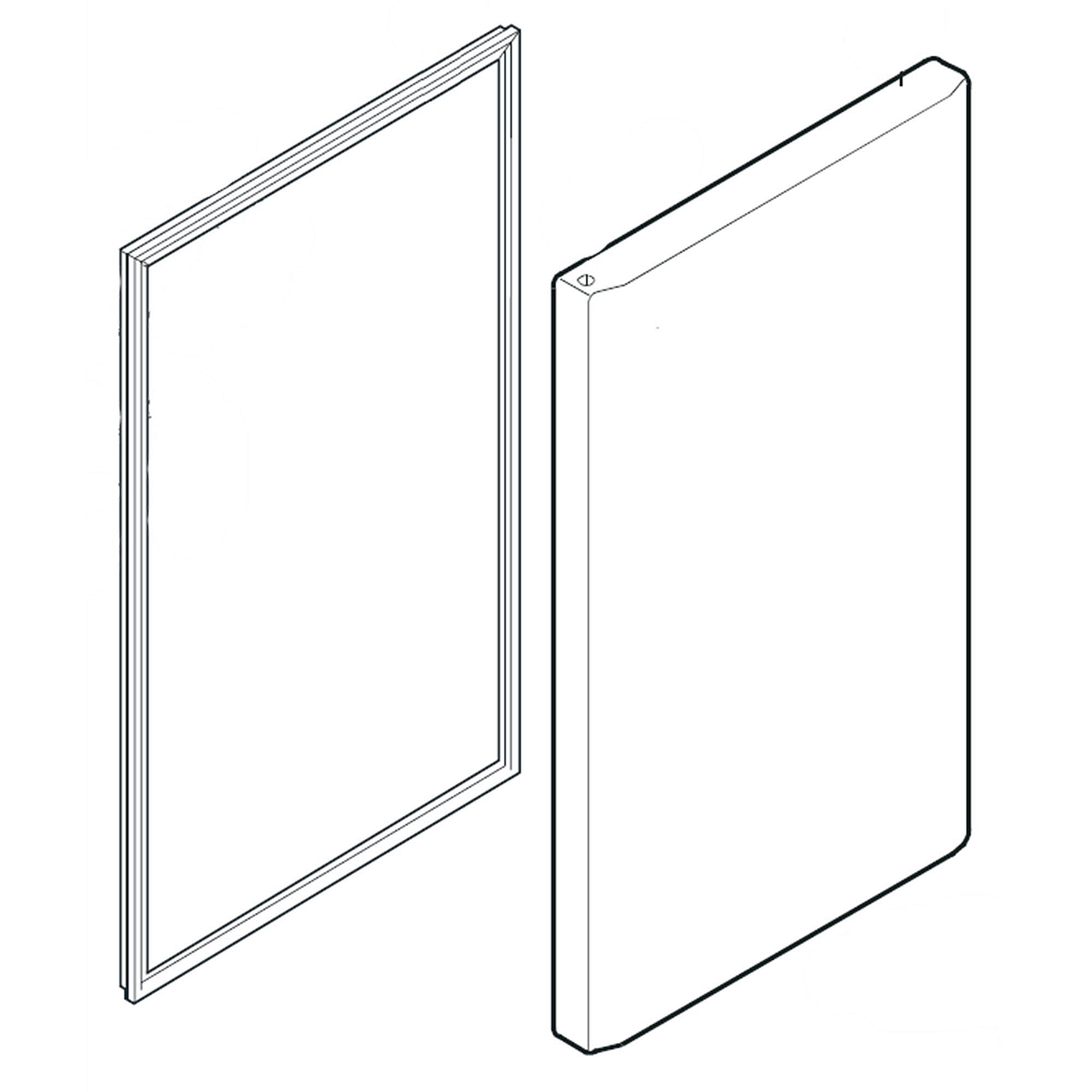 Photo of LG Part #adc74045731, Refrigerator Door Assembly from Repair Parts Direct