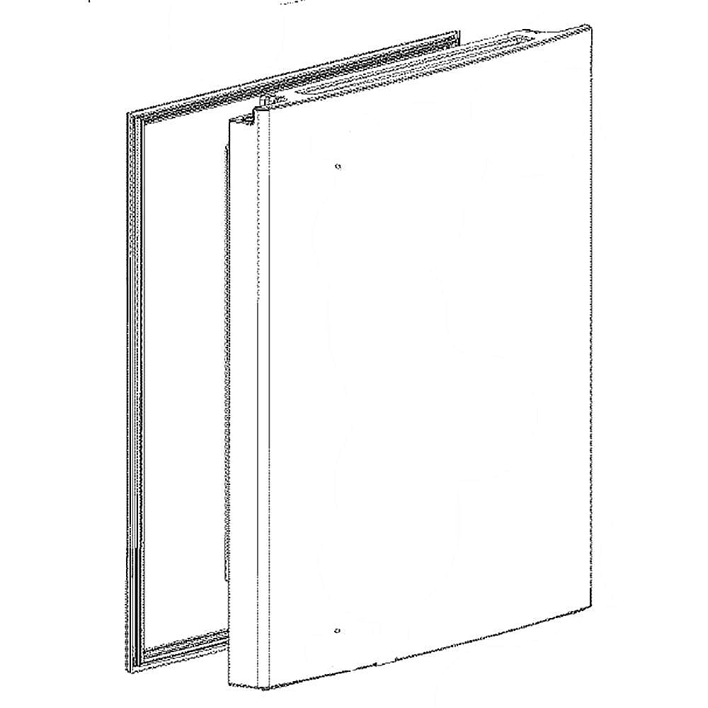 Photo of GE Part #adc74207204, Refrigerator Door Assembly from Repair Parts Direct
