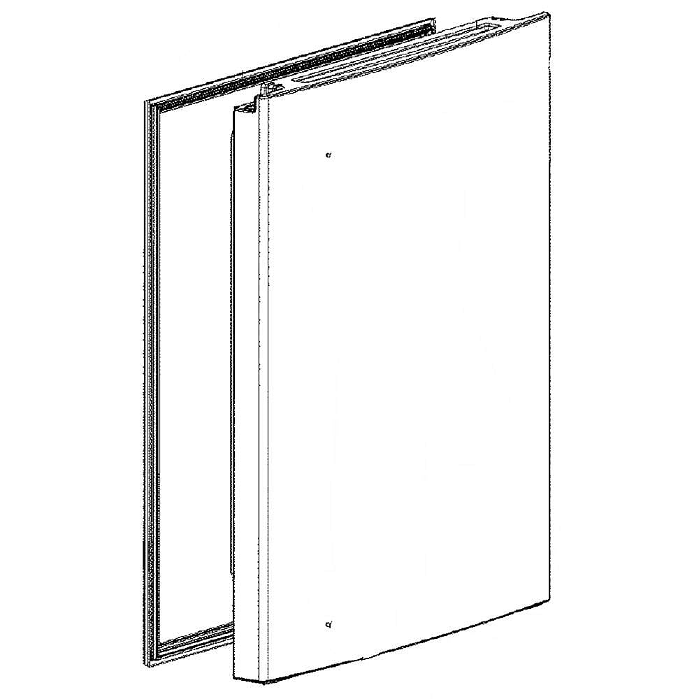 Photo of LG Part #adc74207231, Refrigerator Door Assembly | 45.00 x 8.00 x 37.00 from Repair Parts Direct