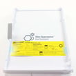 Refrigerator Ice Bank Door Assembly for LG LFX28968SW/03 - Part ADC74207902