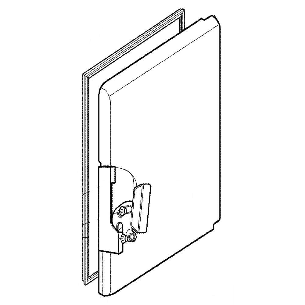 Part #adc74207904, Refrigerator Ice Room Door Assembly