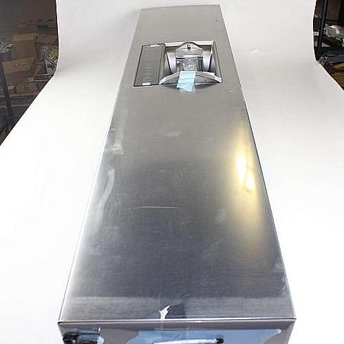 Photo of GE Part #adc74646419, Refrigerator Freezer Door Assembly (Stainless) from Repair Parts Direct