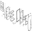 Refrigerator Door Assembly, Right for Kenmore 79570332410 - Part ADC74665808