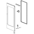 Refrigerator Convenience Door Outer Panel Assembly ADC75586124