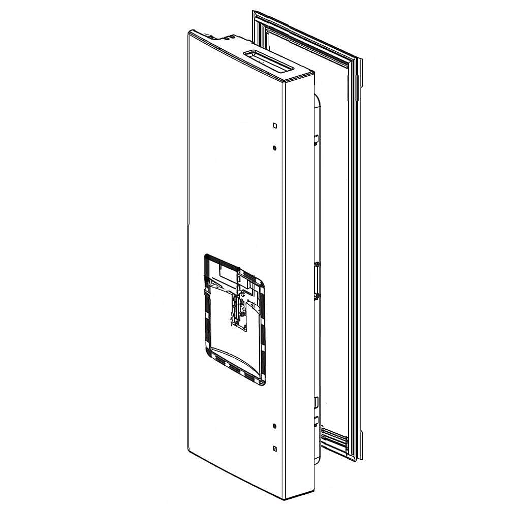 Part #adc75605904, Refrigerator Door Assembly, Left