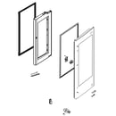 Refrigerator Convenience Door Assembly (replaces ADD75775901, ADD75775914)