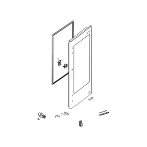 Refrigerator Convenience Door Assembly ADC76265713