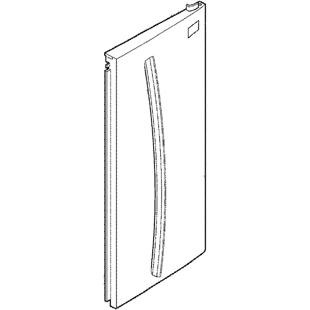 Part #add73495804, Kenmore Elite Refrigerator Door Foam Assembly
