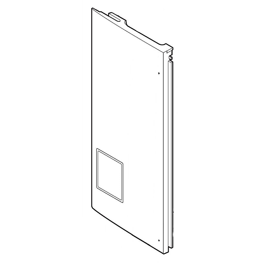 Part #add73497605, Kenmore Elite Refrigerator Door Assembly, Left / 46.00 x 25.00 x 16.00