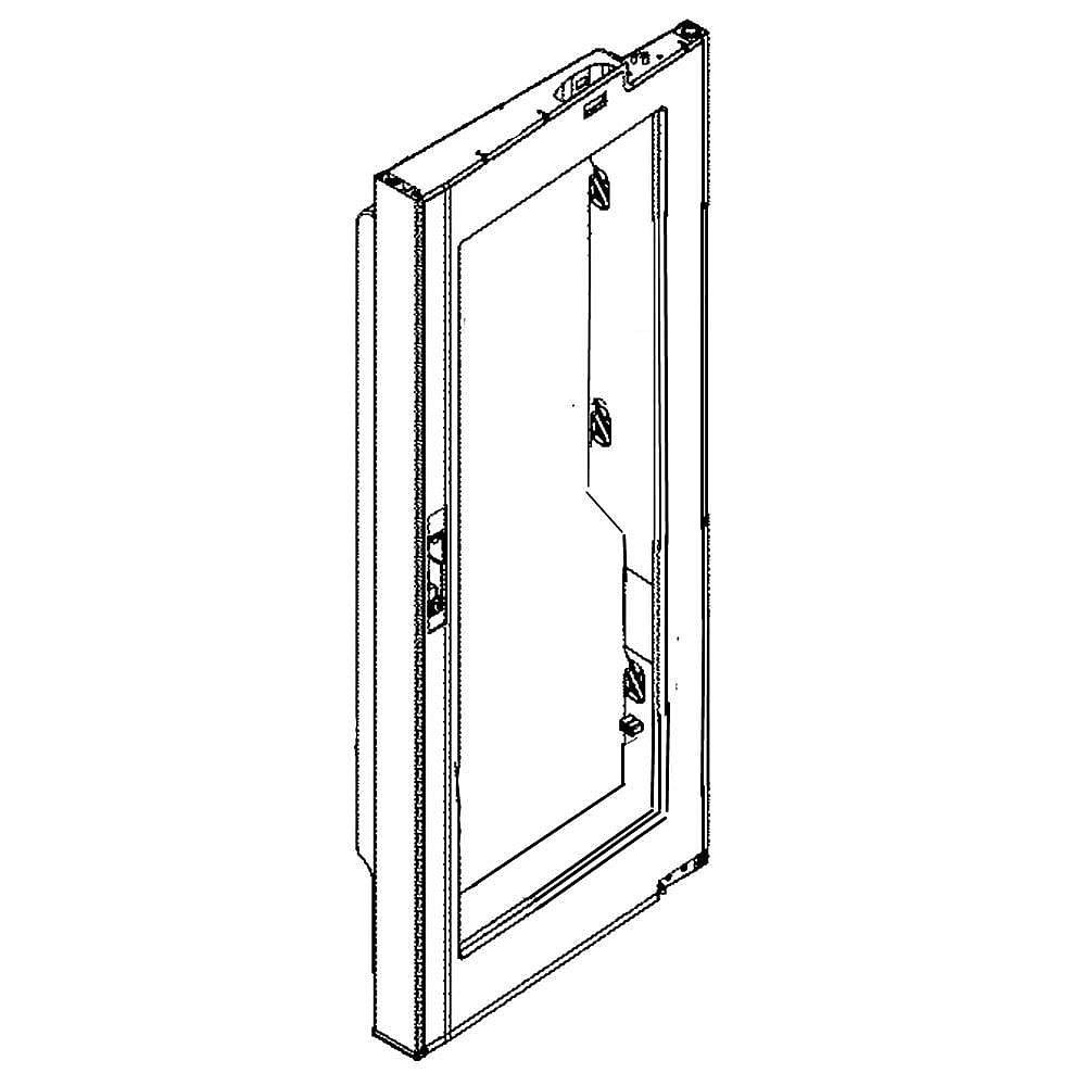 Part #add73536420, Refrigerator Convenience Door Inner Frame